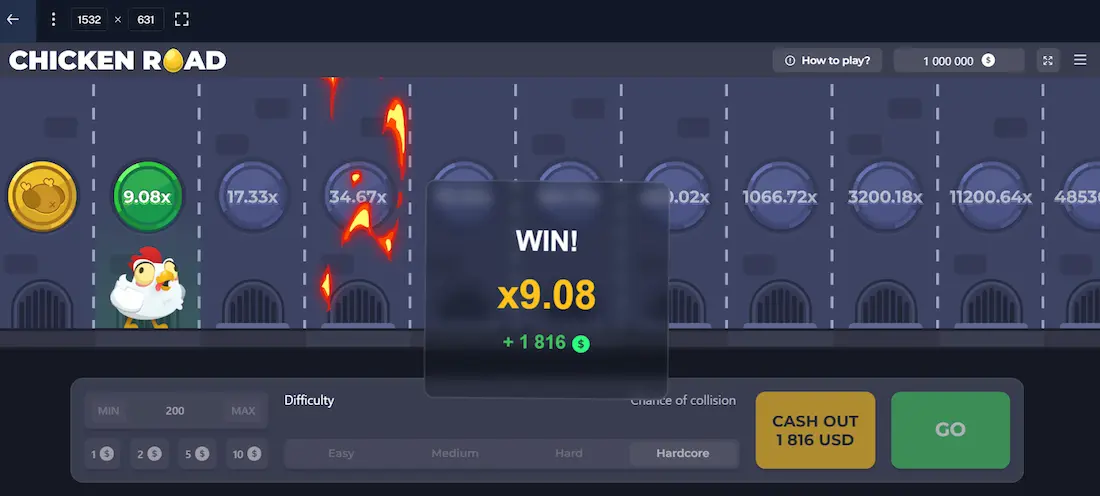 Chicken Road Gameplay Moment